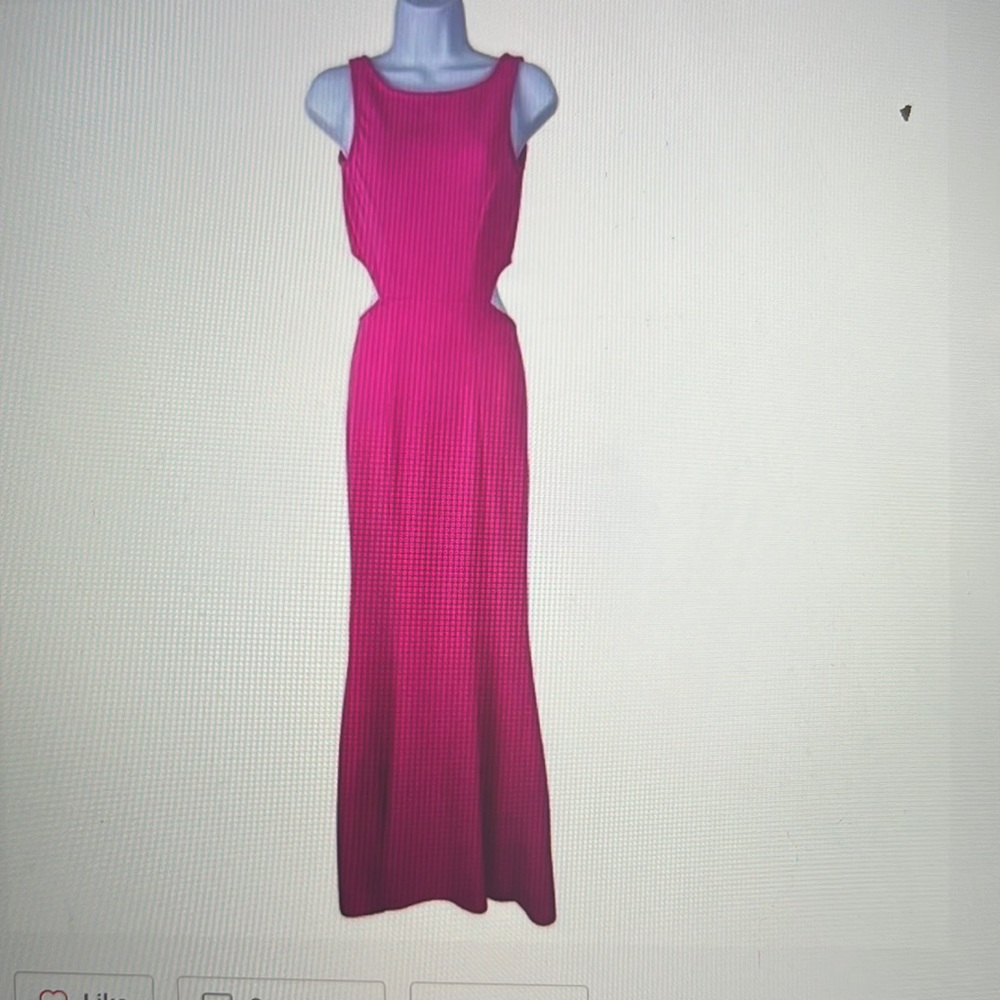 Alexia Admore hot pink gown.